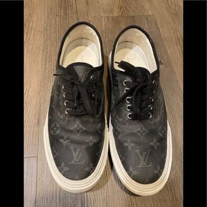 Louis Vuitton Black Monogram Coated Canvas